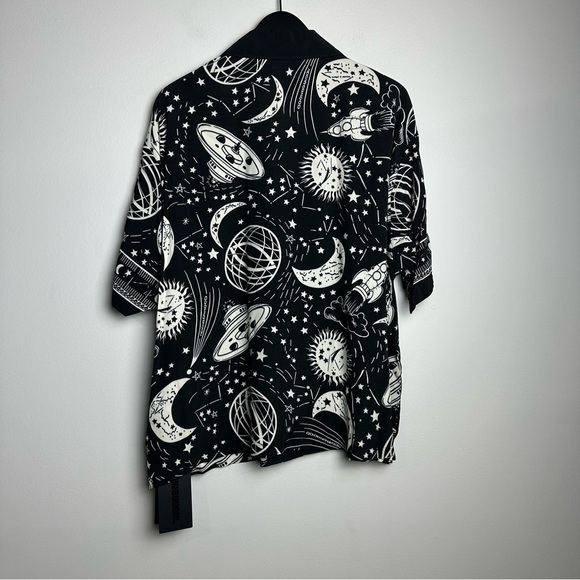 Neighborhood Monochrome Starry Shirt - Picture 7 of 13